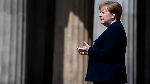 Getty Images Angela Merkel’s scientific background is sometimes credited with giving her greater intellectual humility and her consequent ability to govern (Credit: Getty Images)