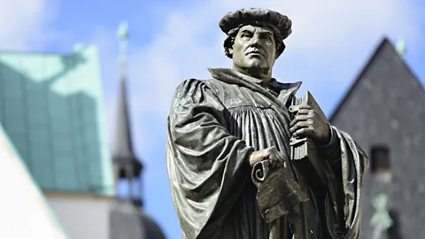AVTG/Getty Images The German idea that "There must be order" goes back roughly 500 years to Martin Luther (Credit: AVTG/Getty Images)