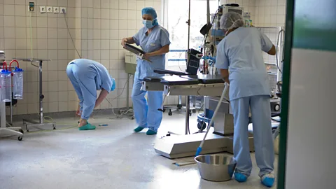 Alamy Controlling antibiotic-resistant bacteria in hospitals is becoming a major challenge that if left unchecked could claim many lives (Credit: Alamy)