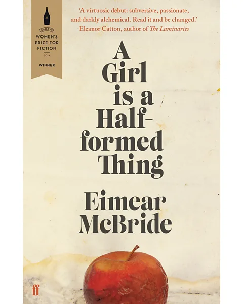 Faber & Faber Eimear McBride’s A Girl is A Half Formed Thing is, for Payne, an example of a cover that reflects the writing inside (Credit: Faber & Faber)