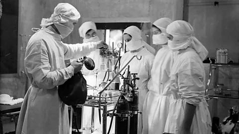 Getty Images In a time before antibiotics, and the ever-present risk of bacterial infection killing anyone going under the knife