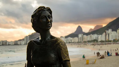 Alamy The statue of Clarice Lispector by the beach in Rio is a tribute to the Brazilian author's achievements (Credit: Alamy)