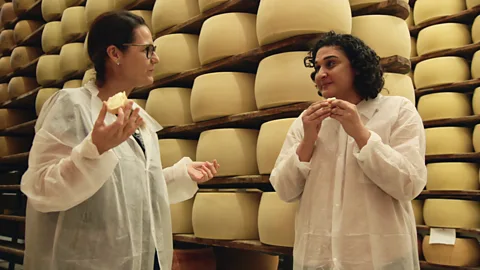 Netflix Samin Nosrat’s radiant enthusiasm and spontaneity on camera makes her an electric screen presence (Credit: Netflix)