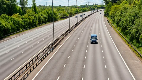 Alamy Traffic is one of the major sources of sound pollution in our daily lives, but the pandemic has led to fewer cars on the road in many parts of the world (Credit: Alamy)