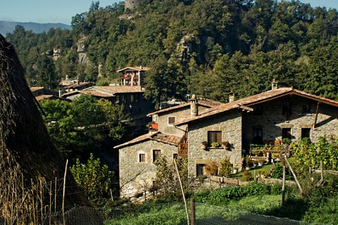 House in the mountains