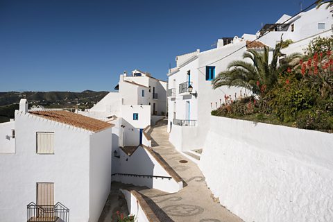 Group of houses in Southern Spain
