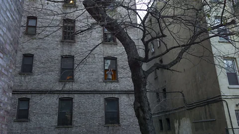Getty Images In New York City, it is common to have windows face alleys or other buildings, or lack balconies, gardens and rooftops — which makes lockdown harder (Credit: Getty Images)