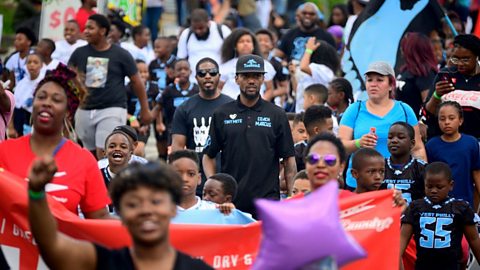 Juneteenth parade.