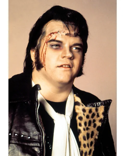 Alamy Meatloaf plays a delivery boy called Eddie, who donates part of his brain to Frank’s creation Rocky (Credit: Alamy)