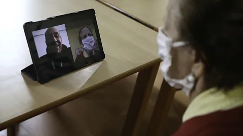 Reuters Speaking with our loved ones over the internet are tiring because we miss out on many of the non-verbal cues we rely upon to communicate (Credit: Reuters)