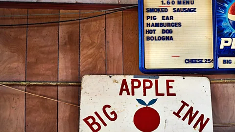 Simon Urwin The prices at Big Apple Inn have only gone up a penny or two every year (Credit: Simon Urwin)
