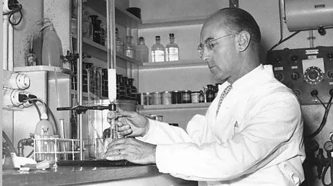 Novartis Albert Hofmann synthesised LSD in 1938, while was working as a research chemist at pharmaceutical firm Sandoz (Credit: Novartis)