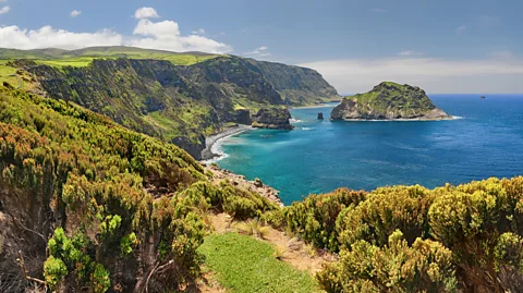 Tane-Mahuta/Getty Images The ship circumnavigated the globe, taking in far-flung destinations such as the Azores (Credit: Tane-Mahuta/Getty Images)