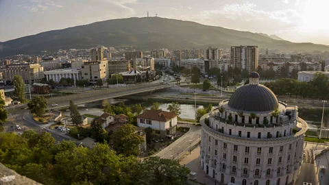 Getty Images The young people leading environmental movements in North Macedonia are hopeful that the Skopje's air pollution can be remedied (Credit: Getty Images)