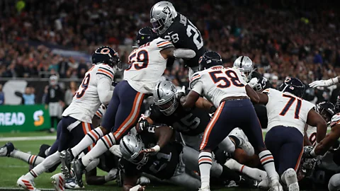 Getty Images There has been a growing discussion about how to protect NFL players from concussion and long term damage to their brains (Credit: Getty Images)