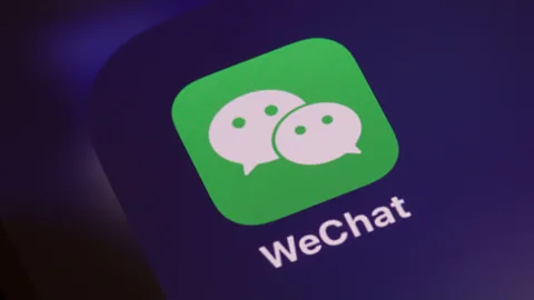 Alamy Over one billion users use the super app WeChat everyday (credit: Alamy)