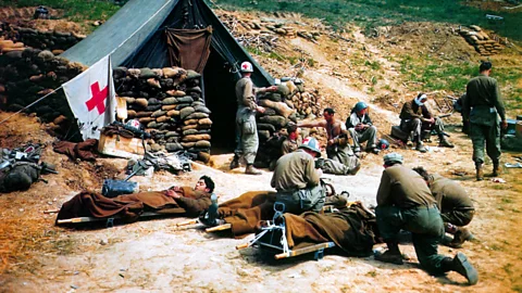 Getty Images World War Two saw many new techniques to treat heart injuries developed (Credit: Getty Images)