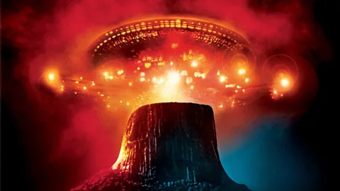 EMI Films Director Steven Spielberg was inspired to make Close Encounters of the Third Kind after watching a meteor shower with his father as a child (Credit: EMI Films)