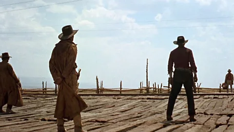 Paramount Pictures Sergio Leone co-wrote the screenplay for Once Upon a Time in the West with Bernardo Bertolucci and Dario Argento (Credit: Paramount Pictures)