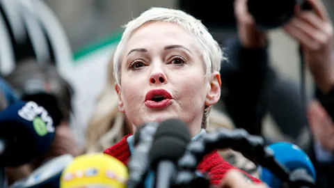 Getty Images Rose McGowan took a huge personal risk when reporting incidents of sexual assault committed against her and other actresses (Credit: Getty Images)