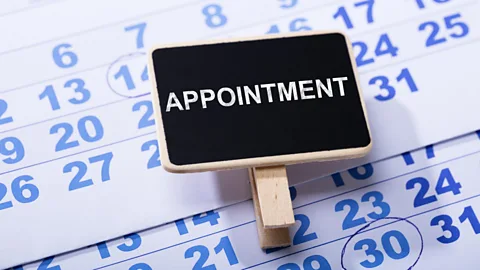 Alamy Putting an appointment in the diary can be a powerful statement, even if it doesn't come off