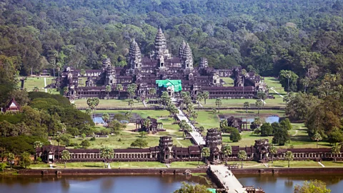 Fototrav/Getty Images Cambodia’s vast Angkor Wat temple complex was once surrounded by a now-vanished ancient city (Credit: Fototrav/Getty Images)