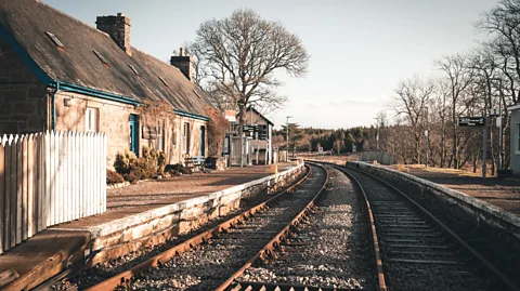 Lucentius/Getty Images Forsinard railway station is also home to the RSPB's Forsinard Flows Visitor Centre (Credit: Lucentius/Getty Images)