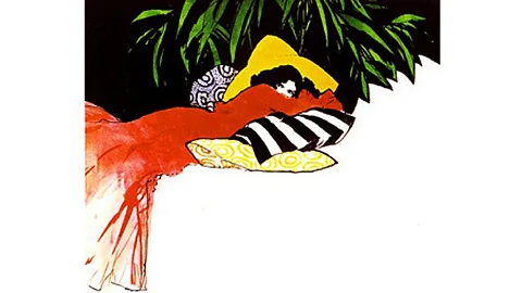 Alamy The fashion illustrations of René Gruau elevated French women to a pedestal of sophistication (Credit: Alamy)