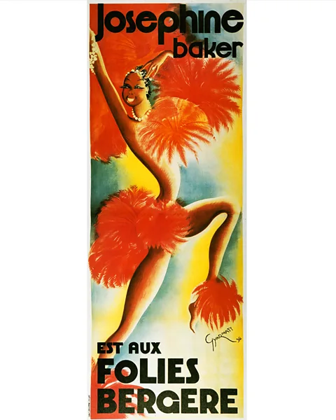 Alamy The legendary dancer Josephine Baker was synonymous with Parisian glamour (Credit: Alamy)