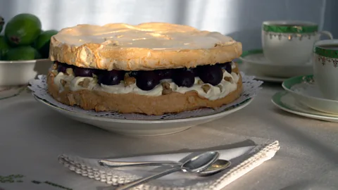 Annabelle Utrecht The 1929 New Zealand pavlova was the version that sparked the pavlova “wars” (Credit: Annabelle Utrecht)