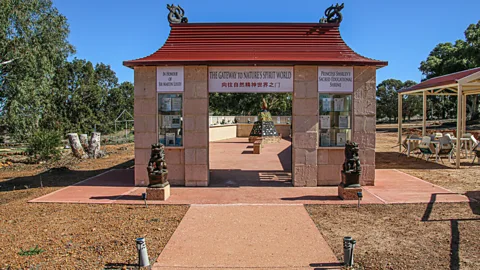 Richard Collett Princess Shirley’s Sacred Educational Shrine was built to honour Leonard’s wife, who passed away in 2013 (Credit: Richard Collett)