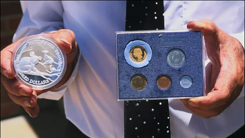 Olivier Chouchana/Getty Images The Principality of Hutt River has a national flag and anthem, postal stamps and a national currency (Credit: Olivier Chouchana/Getty Images)