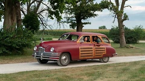 HBO Tic, Letitia and George embark on an otherworldly road-trip to find Montrose (Credit: HBO)