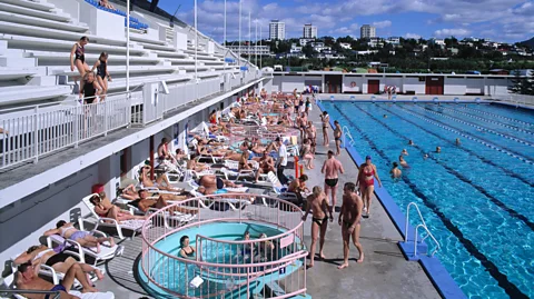 Nordicphotos/Alamy Reykjavík’s Laugardalslaug pool reopened in May after two months of closure due to Covid-19 (Credit: Nordicphotos/Alamy)