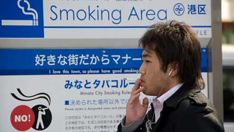 Alamy Some laws that do carry penalties - such as age restrictions on smoking and drinking - are largely ignored (credit: Alamy)