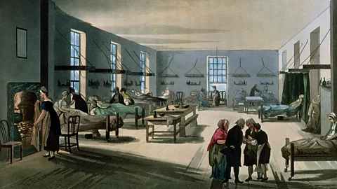 Science Photo Library Hospitals in the 19th Century were so unsanitary that many patients died not from surgery but from the poor levels of hygiene (Credit: Science Photo Library)