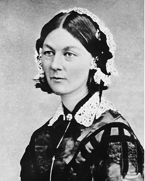 Getty Images Florence Nightingale's insistence on clean bedding and handwashing vastly reduced deaths in military hospitals (Credit: Getty Images)