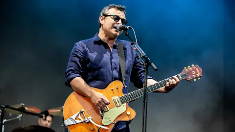 Getty Images James Dean Bradfield of the Manic Street Preachers has recorded an album about Jara’s life and death, Even in Exile (Credit: Getty Images)