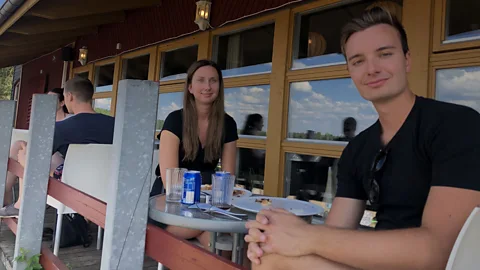 Sandvik and Norman Alexander Sandvik and Saga Norman, both in their 20s, had to change their 2020 holiday plans due to Covid-19, so they opted to stay in the country (Credit: Sandvik and Norman)