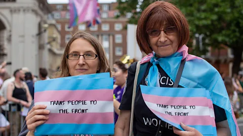 Jo Holland/BBC Transgender medicine has largely focused on the 'transitioning' of gender rather than how medical conditions can affect people afterwards (Credit: Jo Holland/BBC)