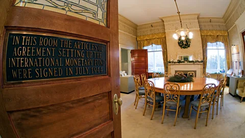 RENAULT Philippe/Alamy The post-WW2 meeting in the Gold Room shaped present-day global economic policies (Credit: RENAULT Philippe/Alamy)