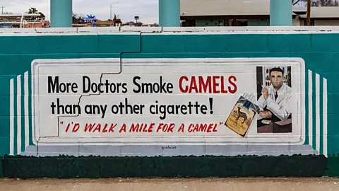 Alamy Regulation that cracked down on tobacco adverts was a long fight, but some public health experts think that the fight to regulate junk food ads will be even harder (Credit: Alamy)