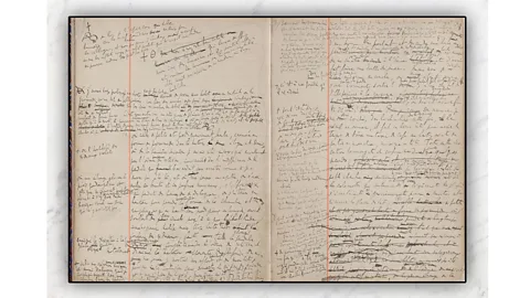 SP Books The notebooks in which Proust hand-wrote his masterpiece In Search of Lost Time are full of the author’s revealing notes (Credit: SP Books)