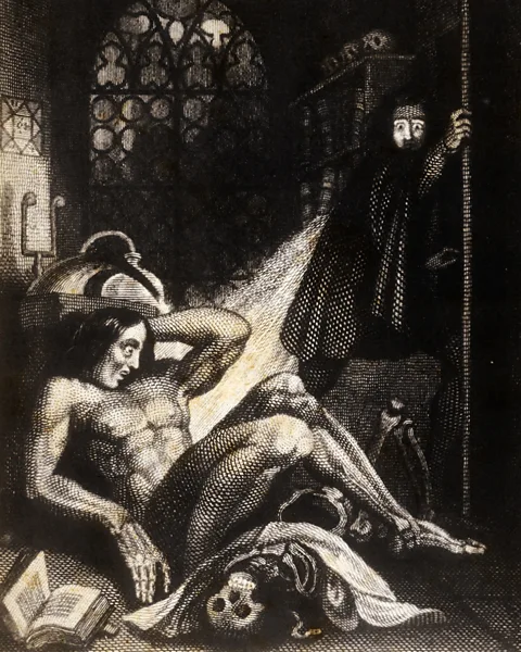 Getty Images The first draft of Mary Shelley’s Frankenstein shows how the figure of the ‘creature’ evolved in the author’s imagination (Credit: Getty Images)