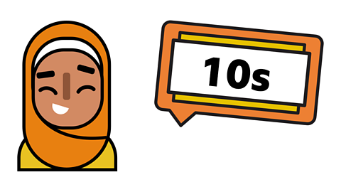 Character saying 10s