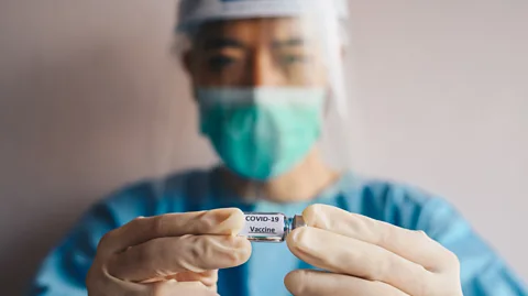 Boy_Anupong/Getty Images If Covid-19 vaccine is developed, we may see a vaccination certification scheme to permit travel, similar to the one for yellow fever (Credit: Boy_Anupong/Getty Images)