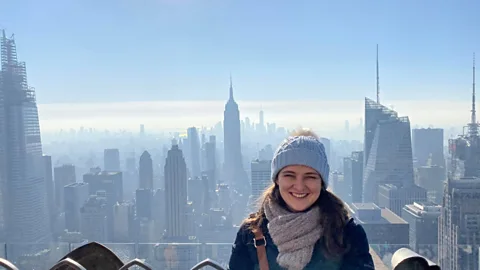 Hannah Reid, pictured in New York