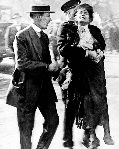 PA The struggle of suffragettes like Emmeline Pankhurst led to women’s right to vote, but many disapproved at the time (Credit: PA)