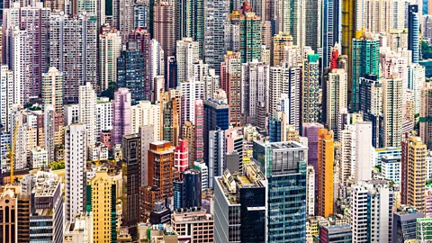 Alamy Hong Kong is home to 7.5 million people most of whom live on just a quarter of the land (Credit: Alamy)