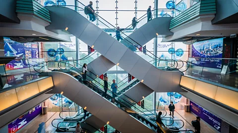 Alamy The many malls occupying commercial space has seen Hong Kong dubbed a 'shopper's paradise' (Credit: Alamy)
